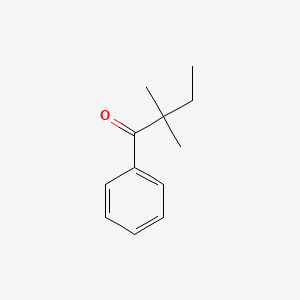 2,2-Dimethyl-1-phenylbutan-1-one - 829-10-7