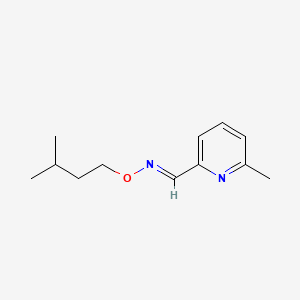 6-Methyl-2-pyridinecarboxaldehyde O-(3-methylbutyl)oxime - 72990-57-9