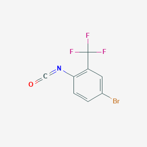 4-Bromo-2-(trifluoromethyl)phenyl isocyanate - 41513-02-4