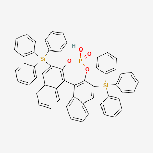 (R)-(-)-3,3'-Bis(triphenylsilyl)-1,1'-binaphthyl-2,2'-diyl hydrogenphosphate - 791616-55-2