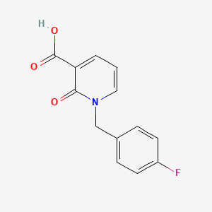 1-(4-Fluoro-benzyl)-2-oxo-1,2-dihydro-pyridine-3-carboxylic acid - 66158-41-6