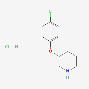 3-(4-Chlorophenoxy)piperidine hydrochloride - 38247-51-7