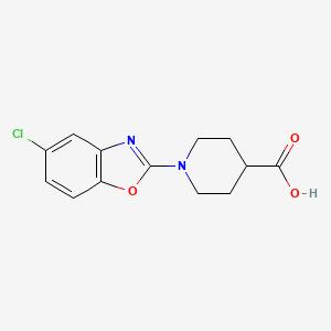 1-(5-Chlorobenzo[D]oxazol-2-YL)piperidine-4-carboxylic acid - 936074-51-0