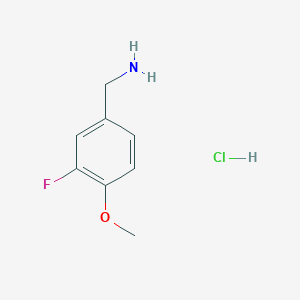 3-Fluoro-4-methoxybenzylamine hydrochloride - 247570-27-0