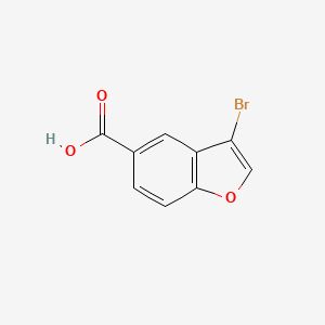 3-Bromo-5-benzofurancarboxylic acid - 