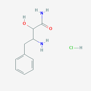 3-Amino-2-hydroxy-4-phenylbutanamide hydrochloride - 247062-03-9