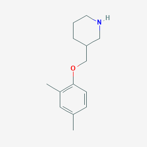 3-[(2,4-Dimethylphenoxy)methyl]piperidine - 946713-14-0