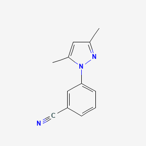 3-(3,5-Dimethylpyrazol-1-yl)benzonitrile - 1155066-35-5