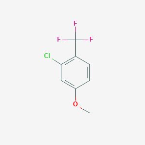 2-Chloro-4-methoxy-1-(trifluoromethyl)benzene - 1214346-03-8