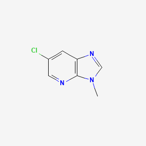 6-Chloro-3-methyl-3H-imidazo[4,5-b]pyridine - 108847-89-8