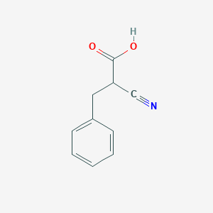 2-Cyano-3-phenylpropionic acid - 5331-42-0