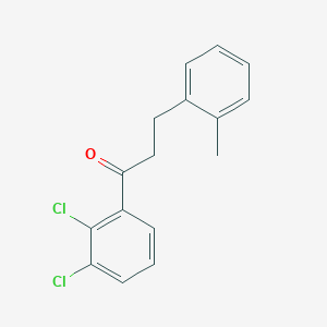 2',3'-Dichloro-3-(2-methylphenyl)propiophenone - 898789-93-0