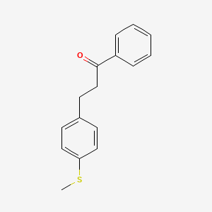 3-(4-Thiomethylphenyl)propiophenone - 96550-90-2