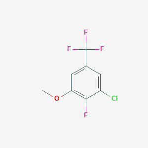 3-Chloro-2-fluoro-5-(trifluoromethyl)anisole - 261763-01-3