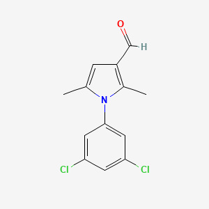1-(3,5-dichlorophenyl)-2,5-dimethyl-1H-pyrrole-3-carbaldehyde - 347331-67-3
