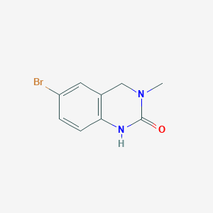 6-bromo-3-methyl-3,4-dihydroquinazolin-2(1H)-one - 328956-24-7