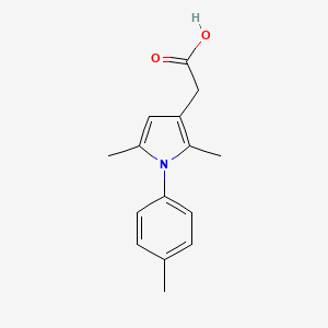 1H-Pyrrole-3-acetic acid, 2,5-dimethyl-1-(4-methylphenyl)- - 42779-84-0