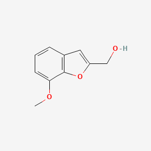 (7-Methoxy-1-benzofuran-2-yl)methanol - 75566-54-0