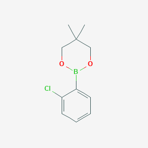 2-(2-Chlorophenyl)-5,5-dimethyl-1,3,2-dioxaborinane - 346656-42-6