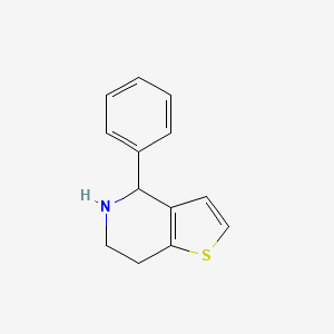 4-Phenyl-4,5,6,7-tetrahydrothieno[3,2-c]pyridine - 91477-84-8