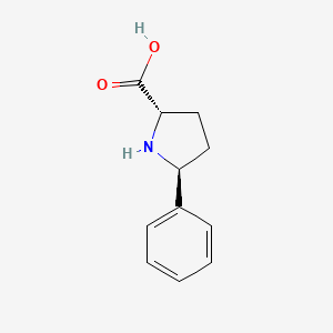 (2S,5S)-5-phenylpyrrolidine-2-carboxylic acid - 917615-20-4