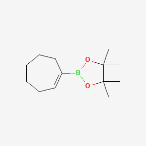 2-(Cyclohept-1-en-1-yl)-4,4,5,5-tetramethyl-1,3,2-dioxaborolane - 287944-13-2