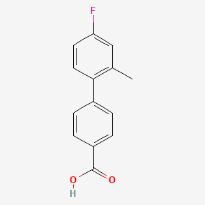 4-(4-Fluoro-2-methylphenyl)benzoic acid - 479079-38-4