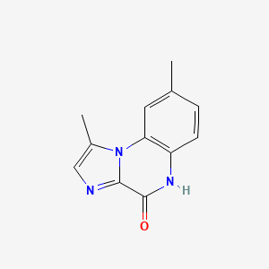 1,8-dimethylimidazo[1,2-a]quinoxalin-4(5H)-one - 445430-61-5