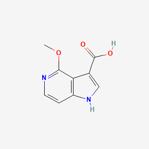 4-Methoxy-1H-pyrrolo[3,2-c]pyridine-3-carboxylic acid - 1000341-34-3