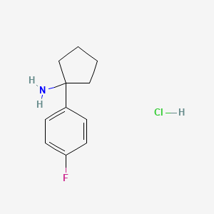 1-(4-Fluorophenyl)cyclopentan-1-amine hydrochloride - 1209904-53-9