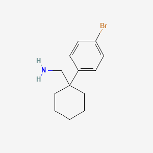 [1-(4-Bromophenyl)cyclohexyl]methanamine - 626603-32-5