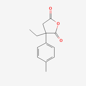 3-Ethyl-3-(4-methylphenyl)oxolane-2,5-dione - 1094328-65-0