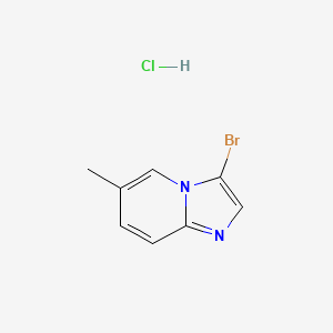 3-Bromo-6-methylimidazo[1,2-a]pyridine hydrochloride - 1072944-60-5