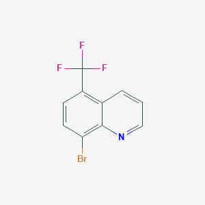 8-Bromo-5-(trifluoromethyl)quinoline - 917251-92-4