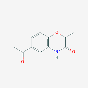 6-Acetyl-2-methyl-4H-benzo[1,4]oxazin-3-one - 293741-61-4
