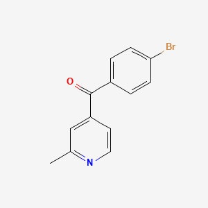 4-(4-Bromobenzoyl)-2-methylpyridine - 1187168-87-1