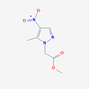 methyl 2-(5-methyl-4-nitro-1H-pyrazol-1-yl)acetate - 1245772-53-5