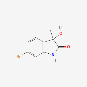 6-Bromo-3-hydroxy-3-methylindolin-2-one - 1190314-65-8