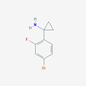 1-(4-Bromo-2-fluorophenyl)cyclopropanamine - 1260674-95-0