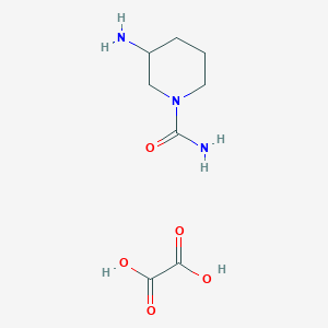 3-Aminopiperidine-1-carboxamide; oxalic acid - 1354953-69-7