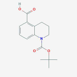 1-[(Tert-butoxy)carbonyl]-1,2,3,4-tetrahydroquinoline-5-carboxylic acid - 1179622-21-9