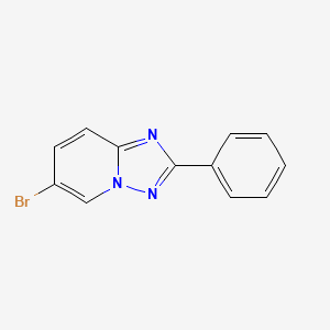 6-Bromo-2-phenyl-[1,2,4]triazolo[1,5-A]pyridine - 86843-98-3