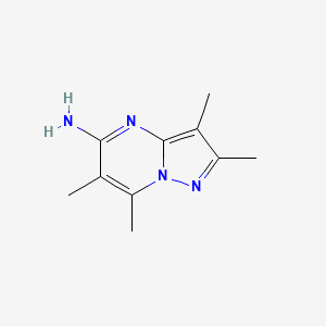 2,3,6,7-Tetramethylpyrazolo[1,5-a]pyrimidin-5-amine - 1311254-54-2