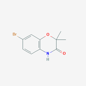 7-Bromo-2,2-dimethyl-2H-benzo[b][1,4]oxazin-3(4H)-one - 934993-58-5