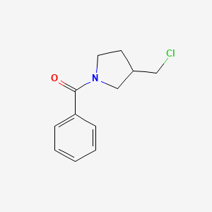 1-Benzoyl-3-(chloromethyl)pyrrolidine - 1339906-62-5