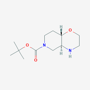 tert-butyl (4aS,8aS)-hexahydro-2H-pyrido[4,3-b][1,4]oxazine-6(5H)-carboxylate - 1251009-06-9