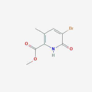 Methyl 5-bromo-3-methyl-6-oxo-1,6-dihydropyridine-2-carboxylate - 1006365-26-9