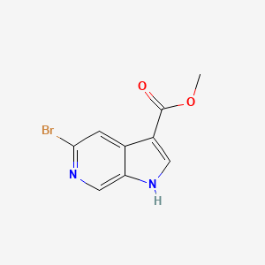 5-Bromo-6-azaindole-3-carboxylic acid methyl ester - 1427503-97-6