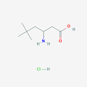 3-Amino-5,5-dimethylhexanoic acid hydrochloride - 158414-70-1