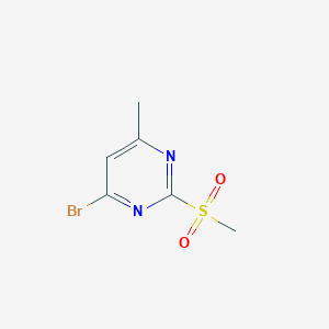 4-Bromo-6-methyl-2-(methylsulfonyl)pyrimidine - 1823552-17-5